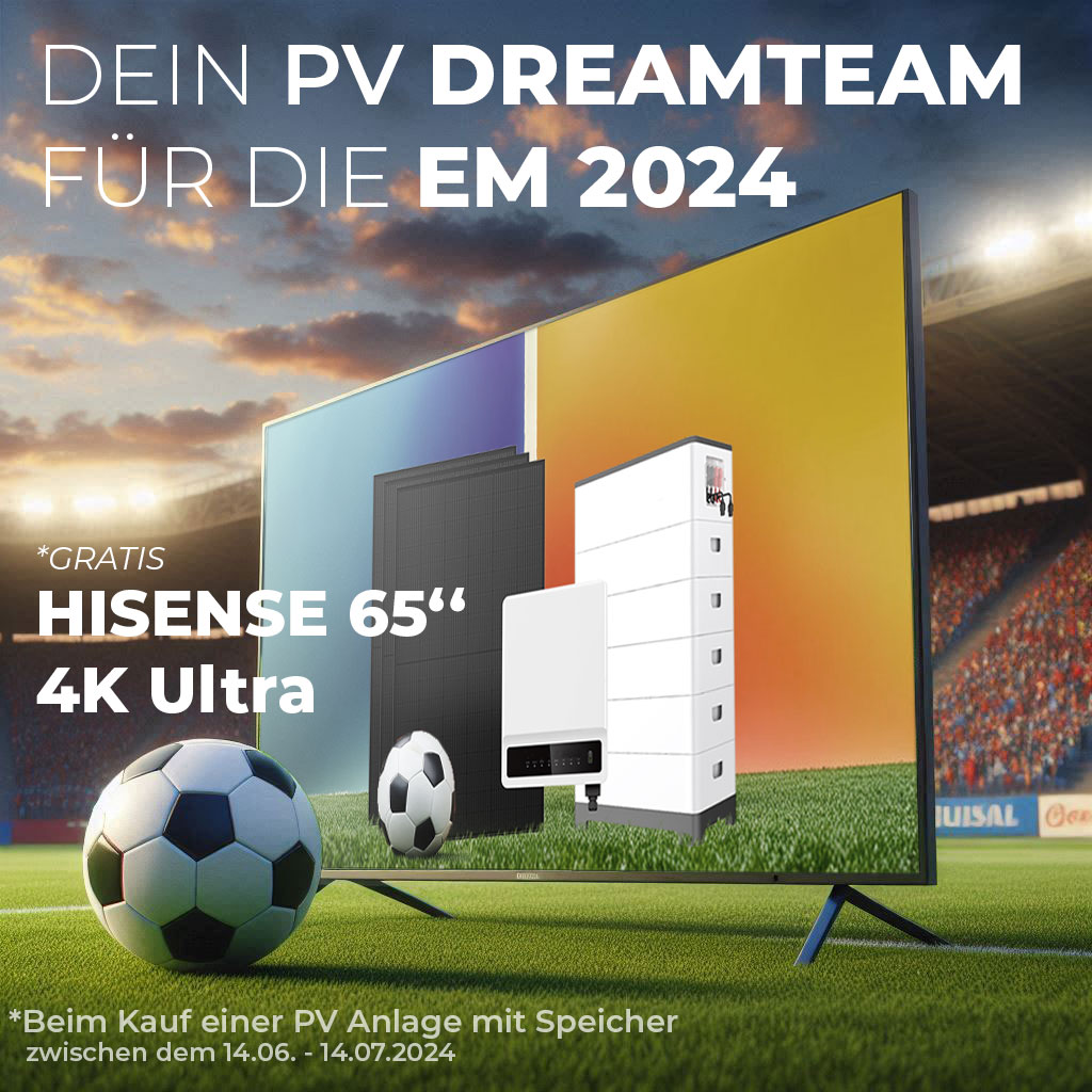 Unser Angebot zur Fußball EM 2024 8 EM Angebot 2024 Hisense 65 Zoll